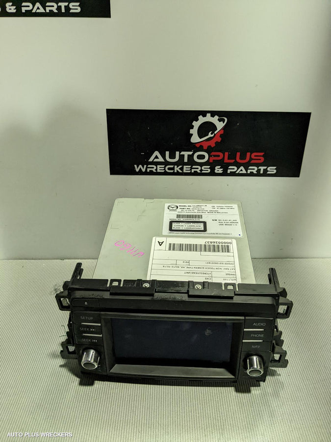 2013 Mazda Cx5 Radio Cd Dvd Sat Tv