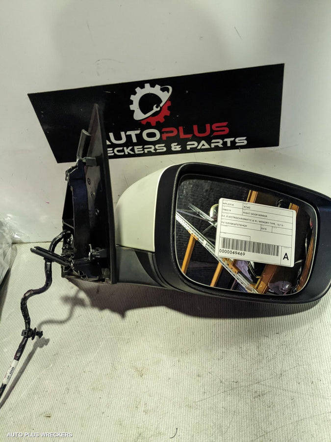 2013-2017 Volvo Xc60 Right Door Mirror