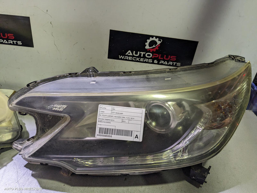 2012-2014 Honda Crv Left Headlamp