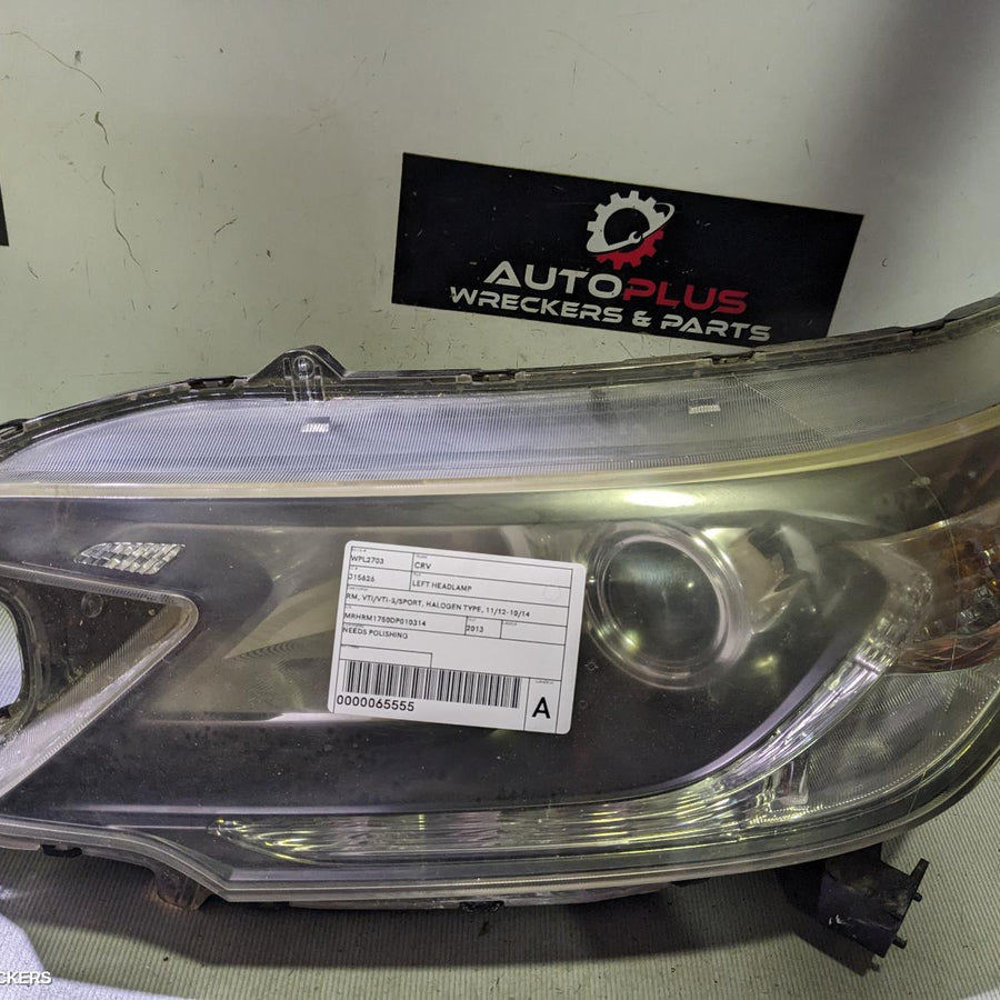 2012-2014 Honda Crv Left Headlamp