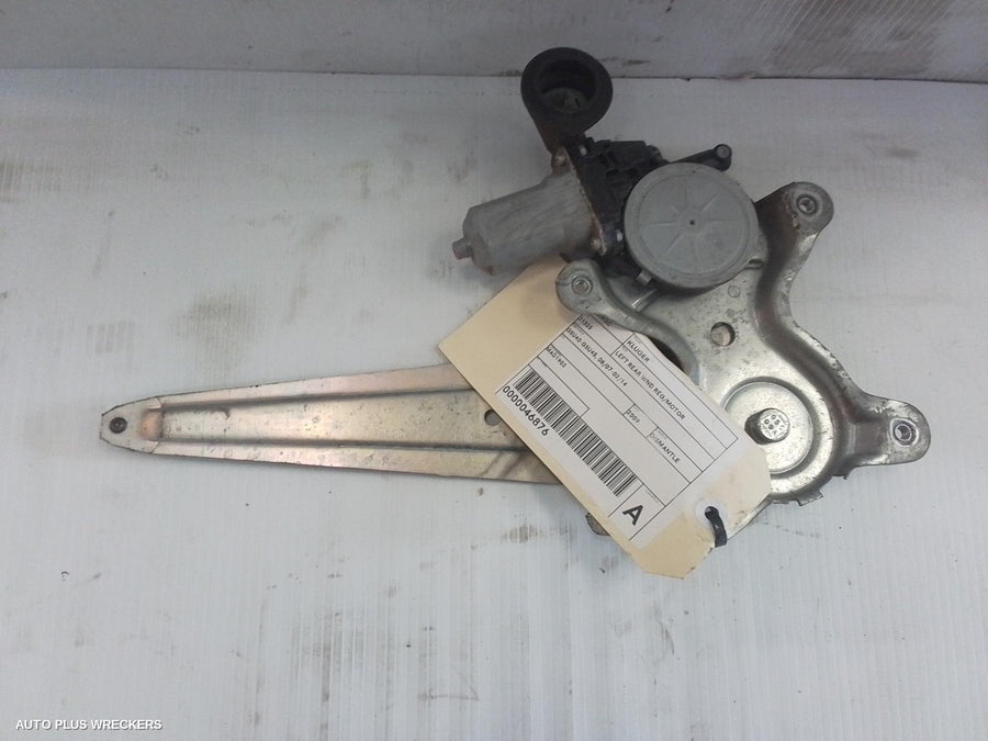 2009 Toyota Kluger Left Rear Wnd Reg Motor