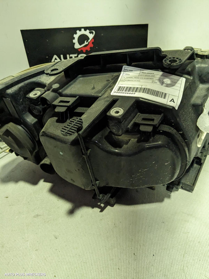 2007-2010 Land Rover Freelander Left Headlamp