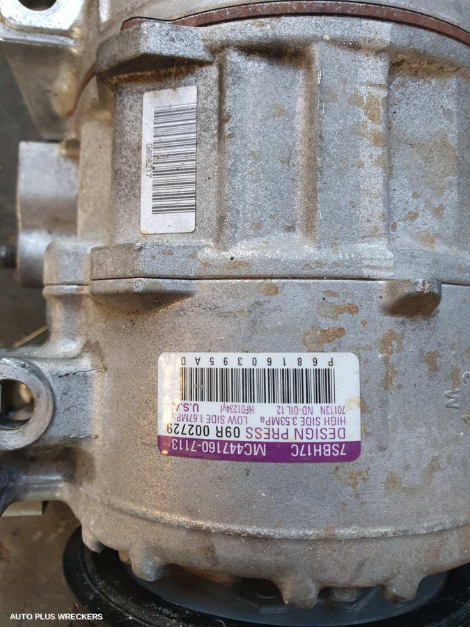 2014 Chrysler 300c A C Compressor