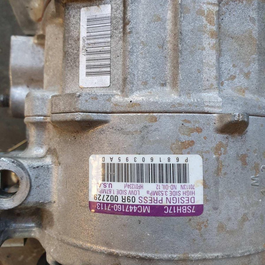 2014 Chrysler 300c A C Compressor