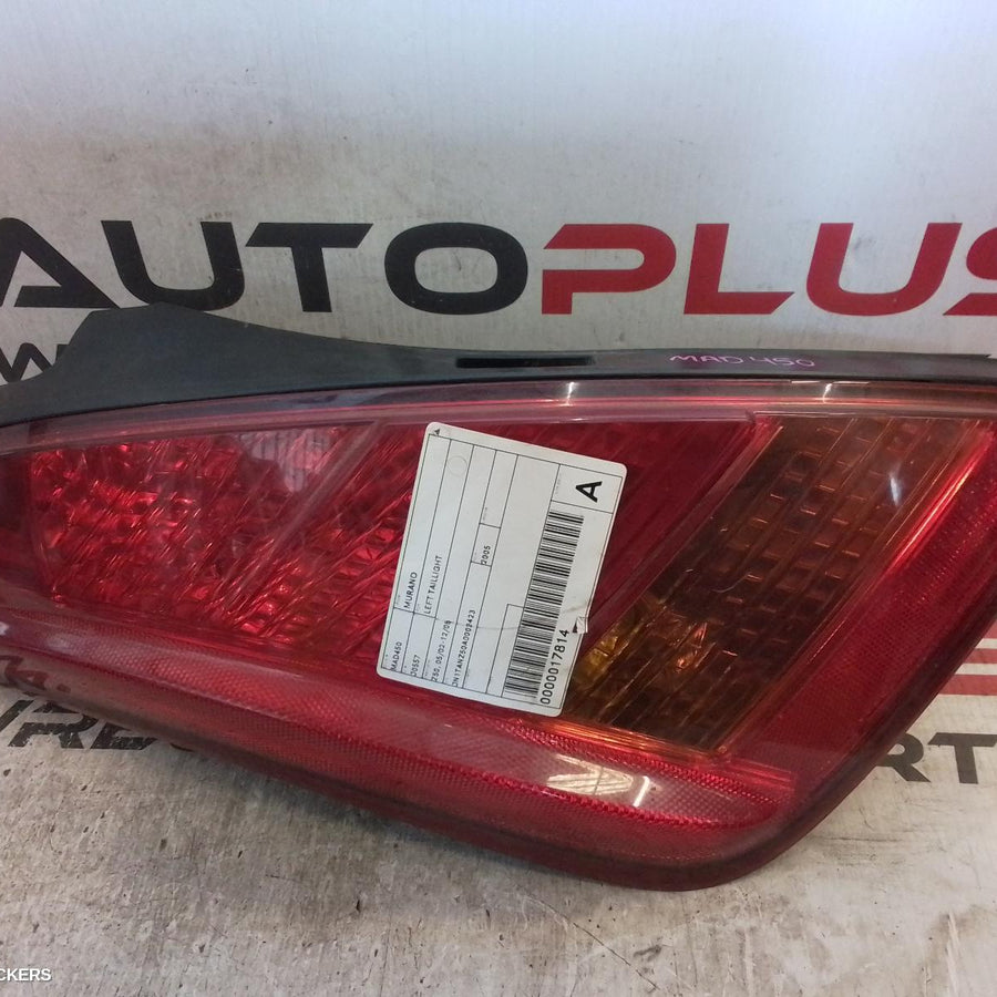 2002-2008 Nissan Murano Left Taillight
