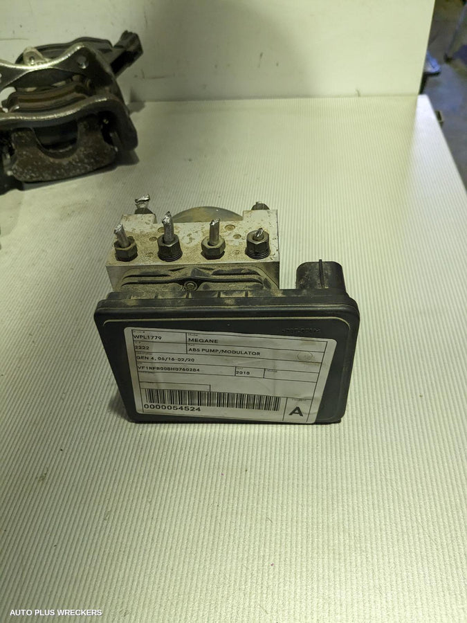 2016-2020 Renault Megane Abs Pump Modulator