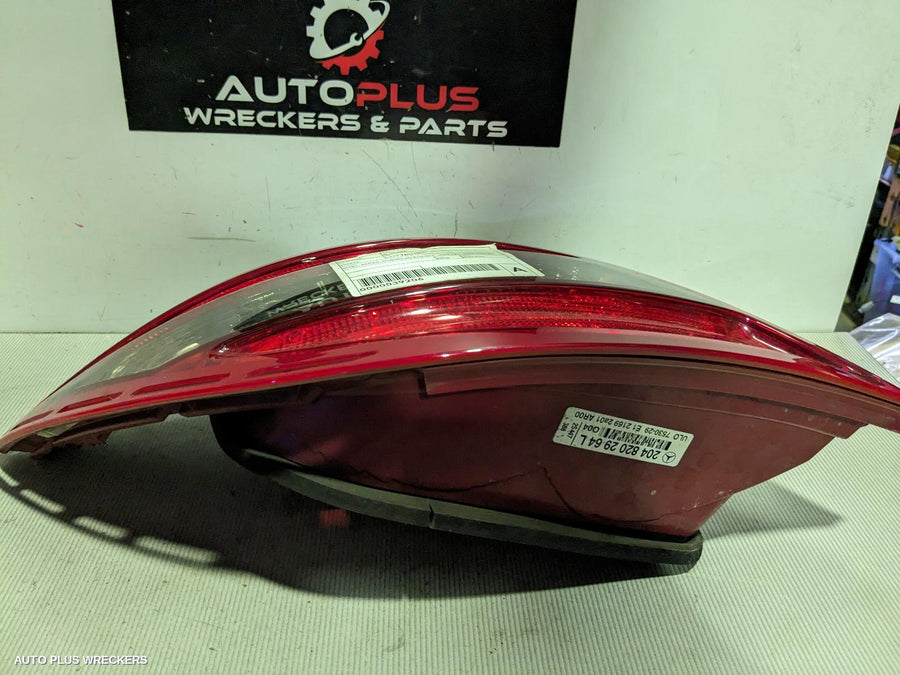 2008 Mercedes C Class Left Taillight