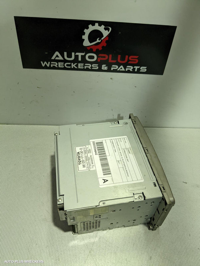 2011 Toyota Camry Radio Cd Dvd Sat Tv