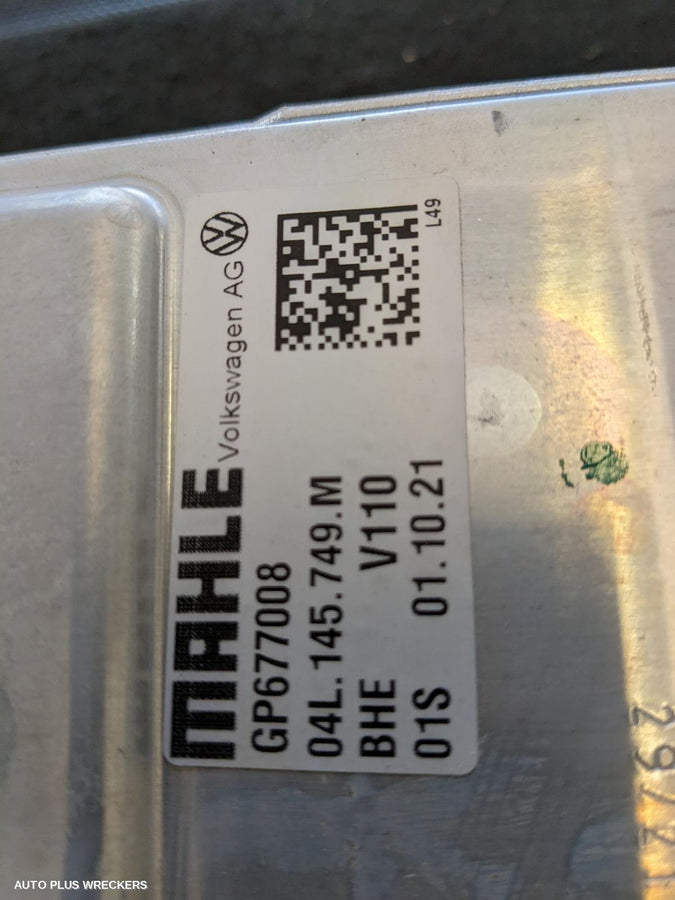 2017 Volkswagen Crafter Intercooler