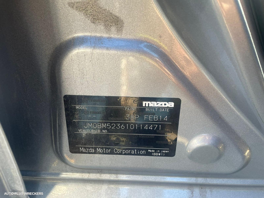 2015 Mazda 3 Overflow Bottle