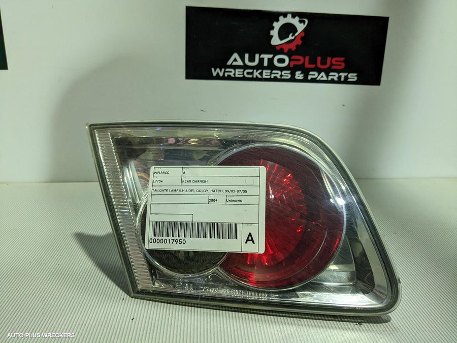 2004 Mazda 6 Rear Garnish