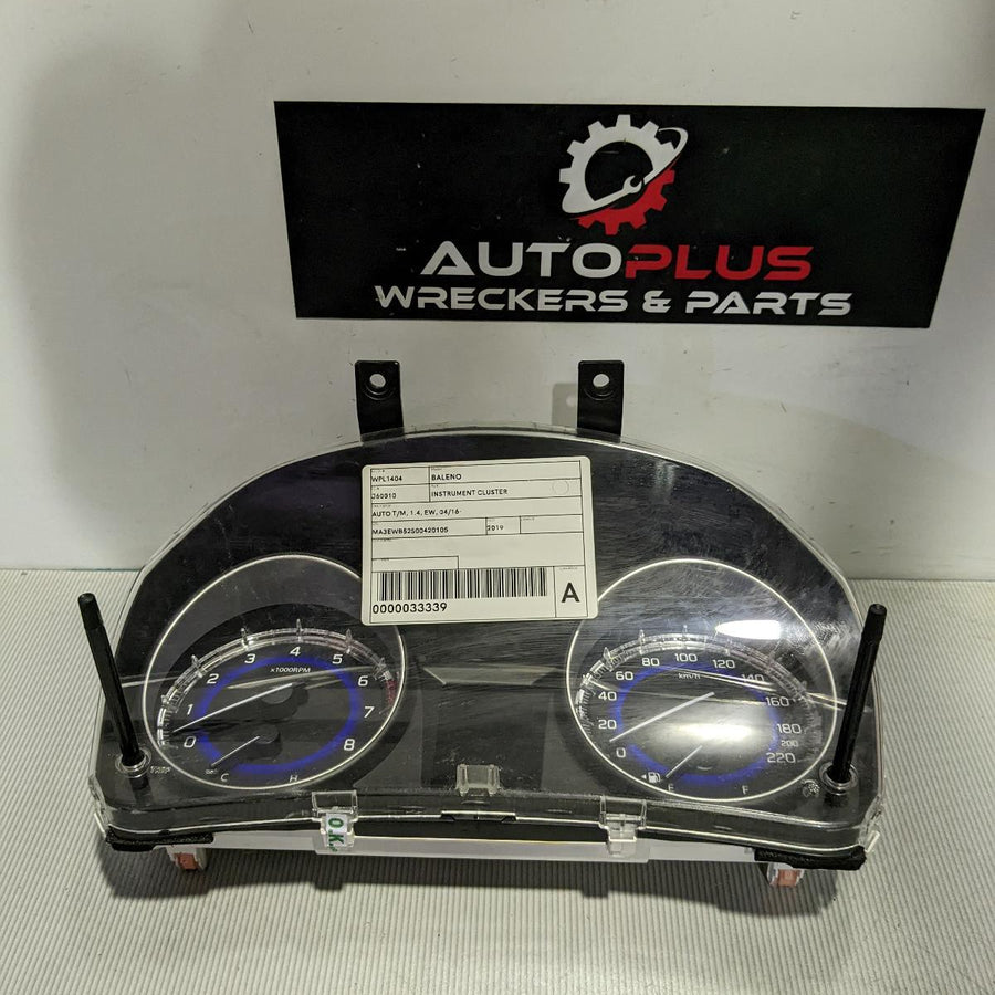 2016-2022 Suzuki Baleno Instrument Cluster