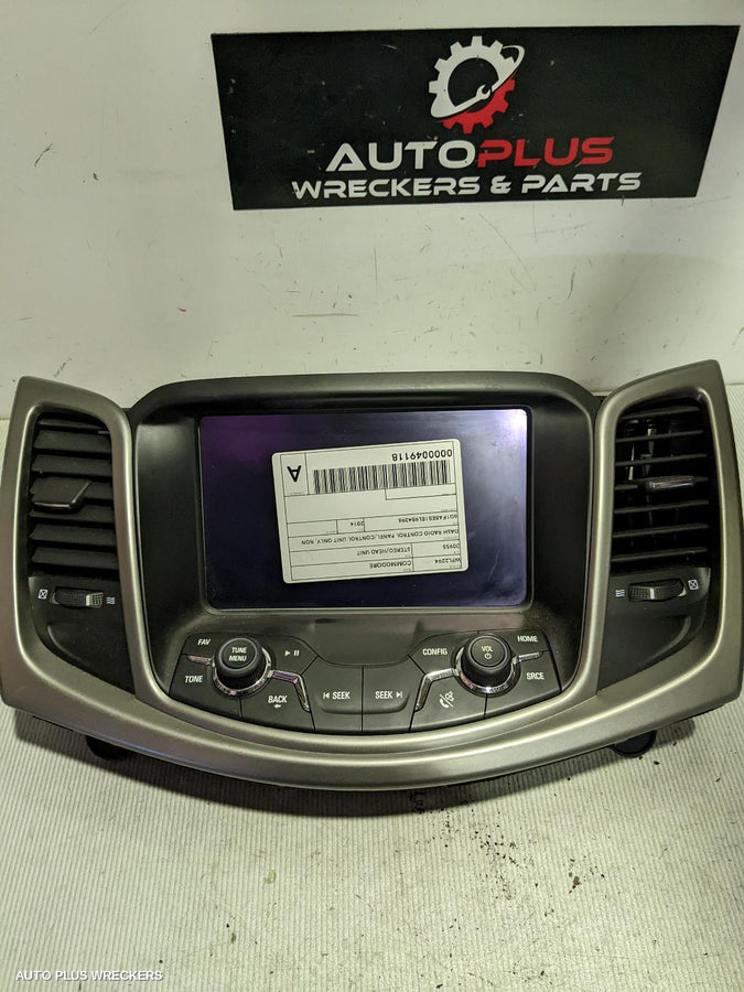 2014 Holden Commodore Radio Cd Dvd Sat Tv