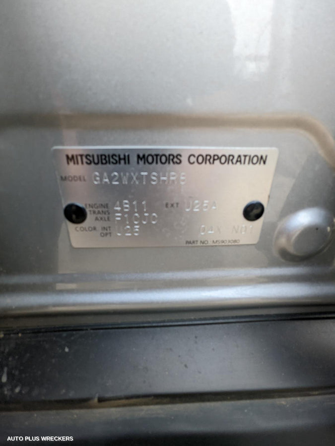 2021 Mitsubishi Asx Steering Box Rack