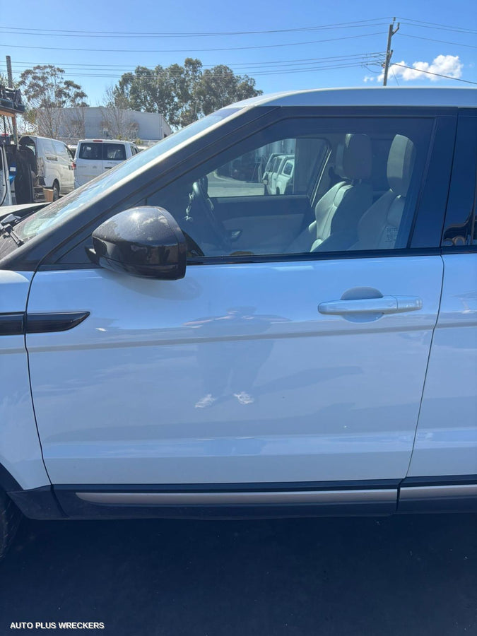 2017 Land Rover Rangerover Evoque Front Seat