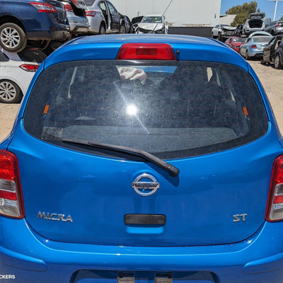 2013 NISSAN MICRA LEFT FRONT DOOR