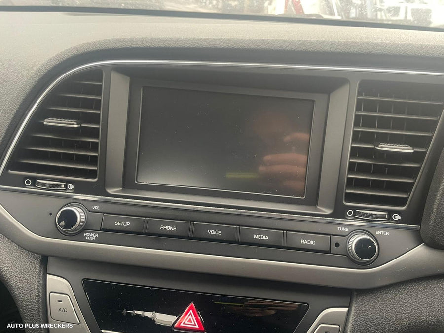 2017 Hyundai Elantra Radio Cd Dvd Sat Tv