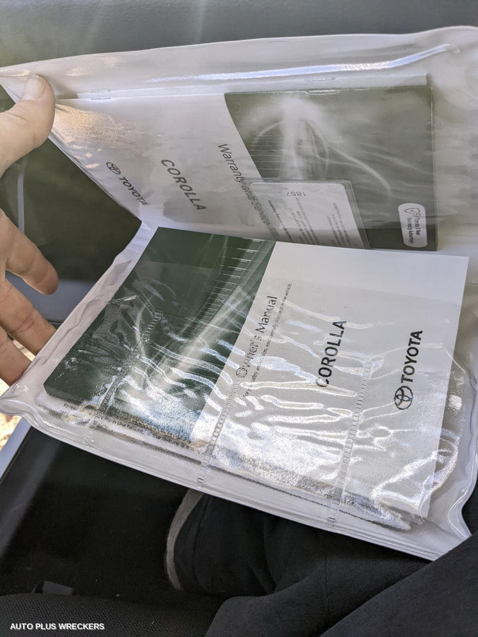 2022 Toyota Corolla Heater Fan Motor