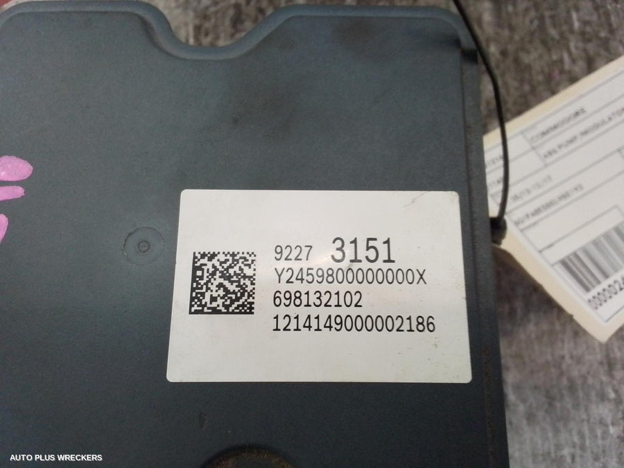 2013-2017 Holden Commodore Abs Pump Modulator