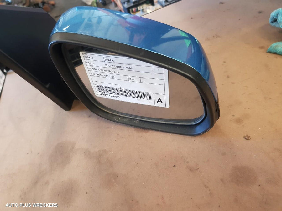 2016 Holden Spark Right Door Mirror