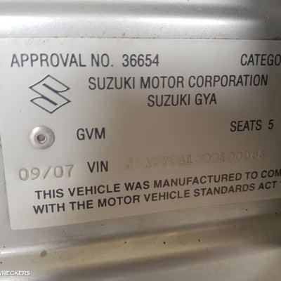 2008 SUZUKI SX4 DOOR HANDLE