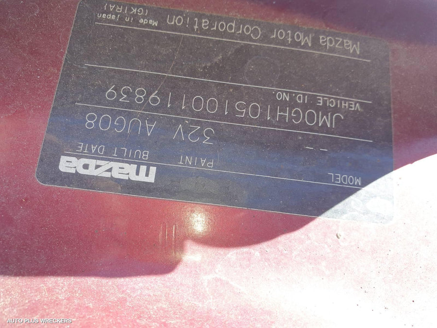 2008 MAZDA 6 BONNET HINGE STRUT