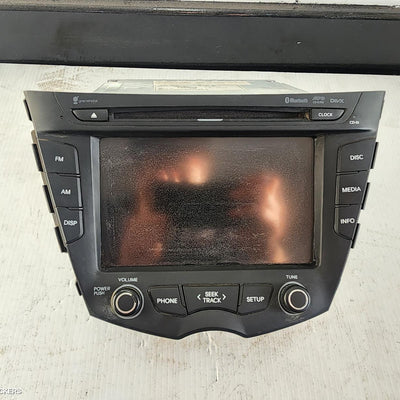 2014 Hyundai Veloster Radio Cd Dvd Sat Tv