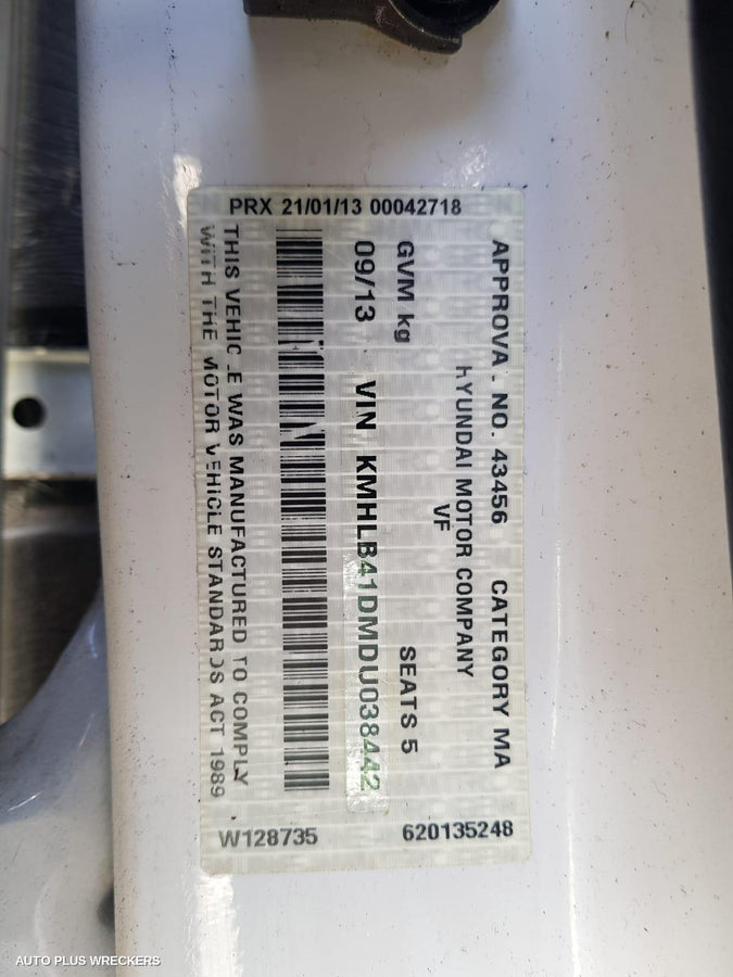 2013 Hyundai I40 Steering Box Rack