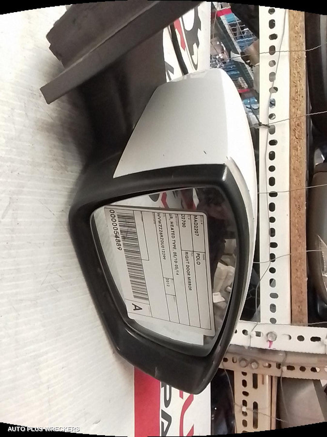 2010-2014 Volkswagen Polo Right Door Mirror