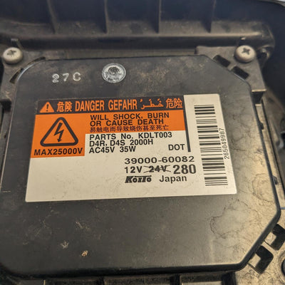 2012-2016 Toyota 86 Left Headlamp