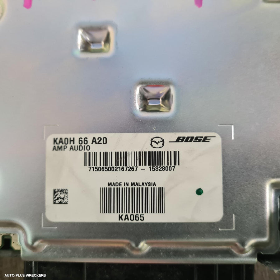 2015-2016 Mazda Cx5 Radio Cd Dvd Sat Tv