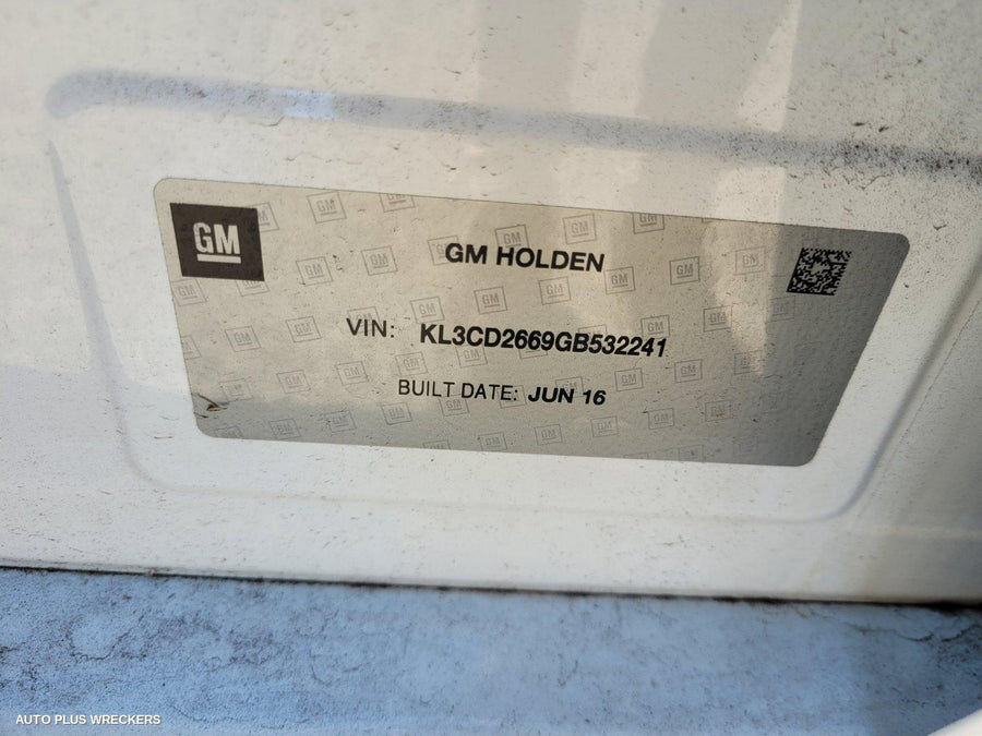 2016 Holden Captiva Rear Spoiler