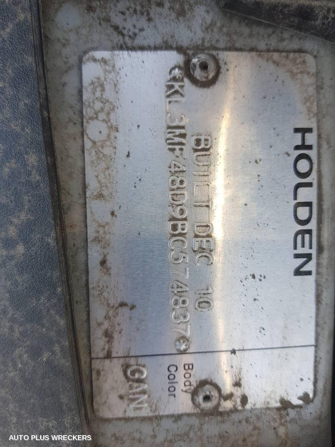 2010 Holden Barina Radiator