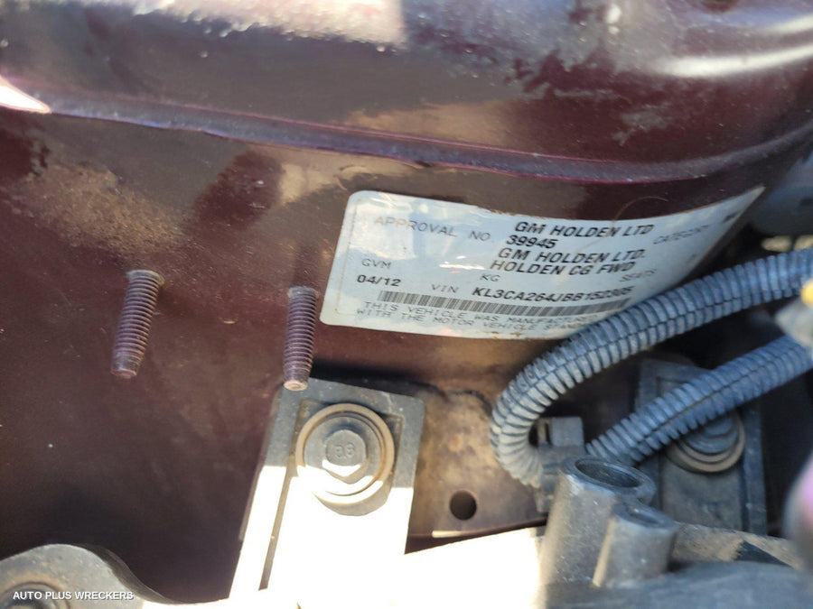 2012 Holden Captiva Steering Box Rack