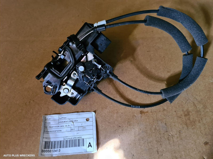 2017 Holden Captiva Door Boot Gate Lock