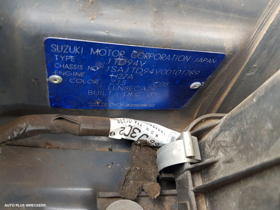 2006 Suzuki Vitara Door Boot Gate Lock