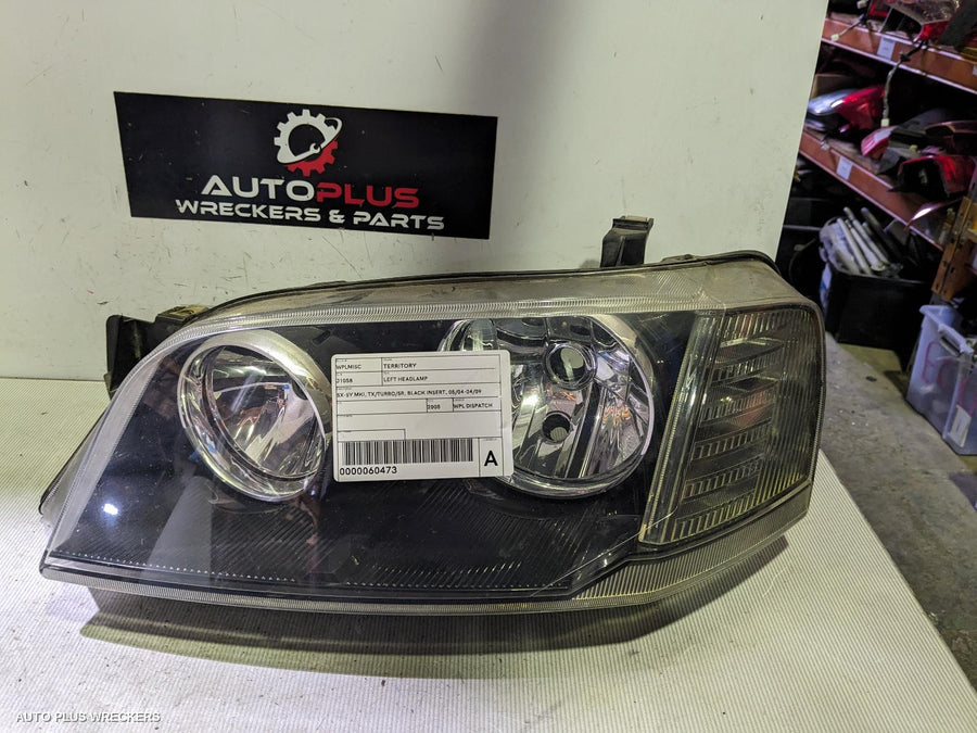 2008 Ford Territory Left Headlamp