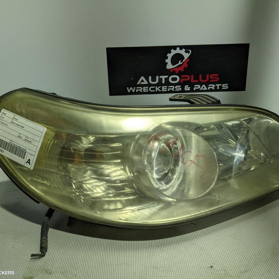 2010 Holden Epica Right Headlamp