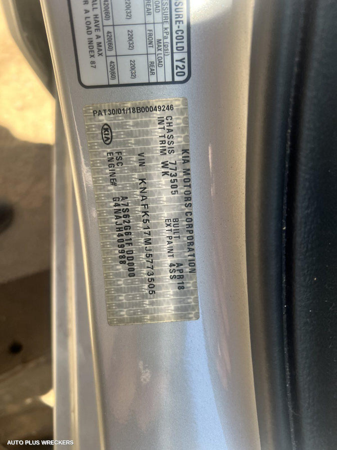 2018 Kia Cerato Abs Pump Modulator