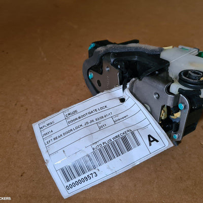 2011 Holden Cruze Door Boot Gate Lock