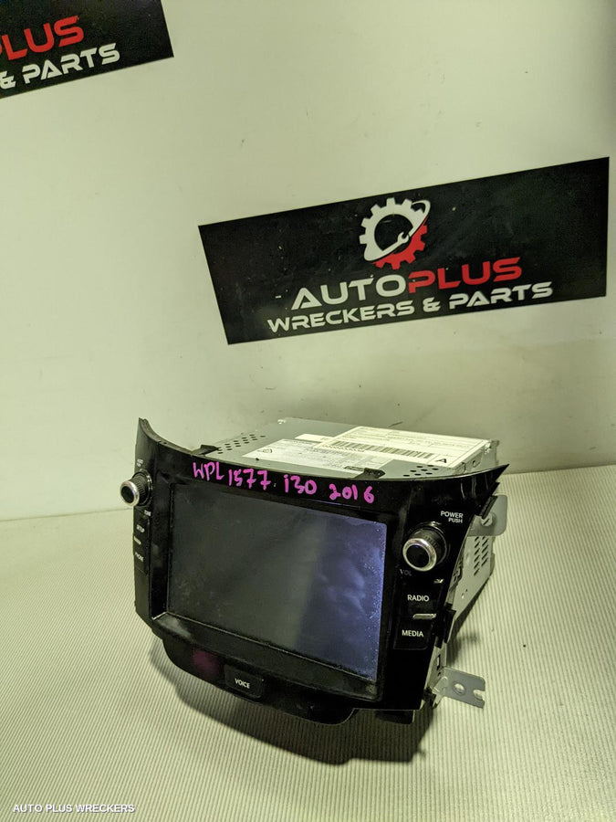2016 Hyundai I30 Radio Cd Dvd Sat Tv