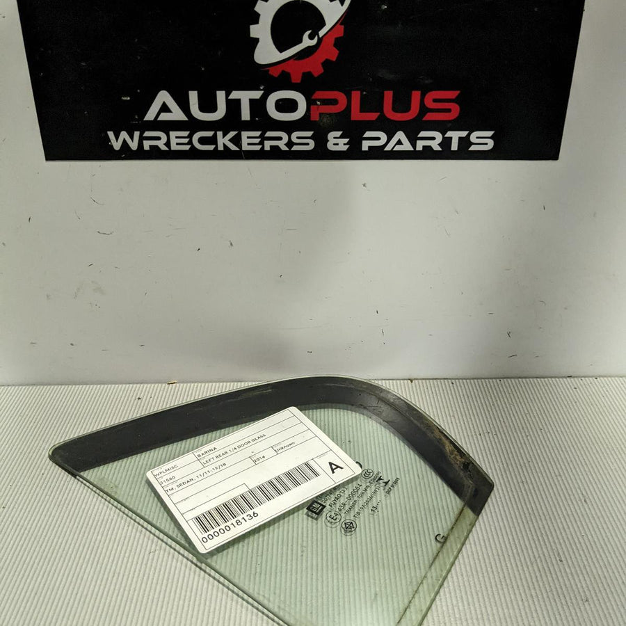2011-2018 Holden Barina Left Rear 1 4 Door Glass