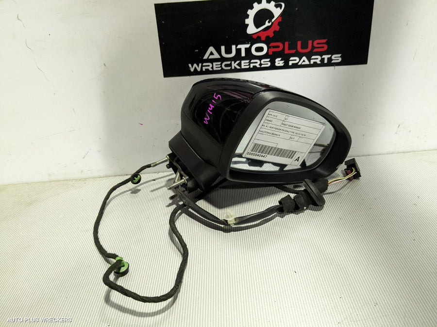 2010-2018 Audi A1 Right Door Mirror