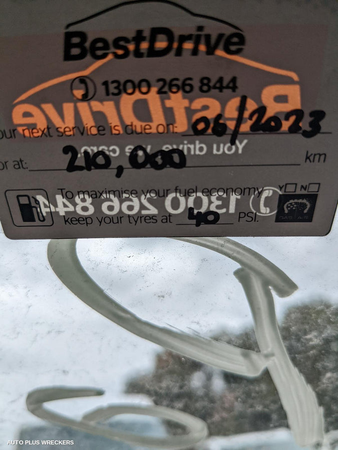 2012 Honda Odyssey Bootlid Tailgate