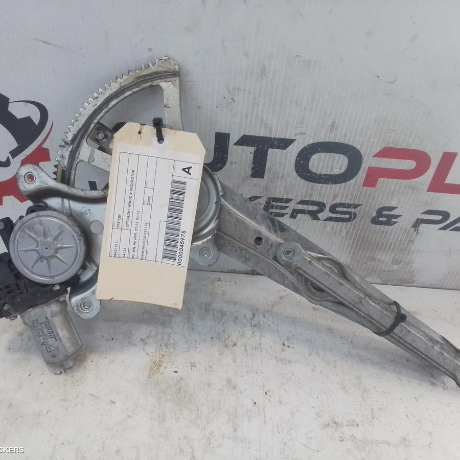 2006-2015 Mitsubishi Triton Left Front Window Reg Motor