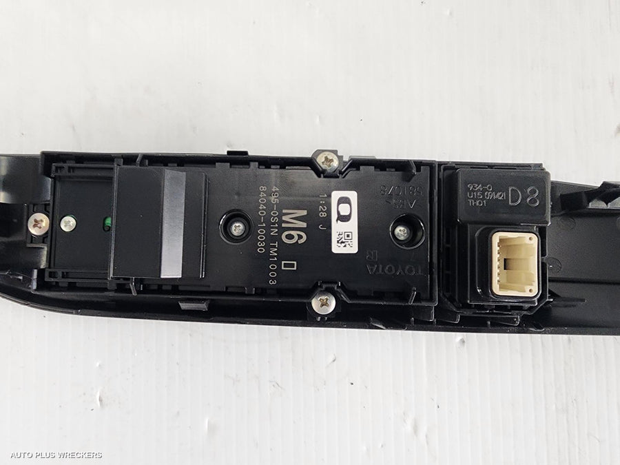 2021 Toyota Camry Pwr Dr Wind Switch