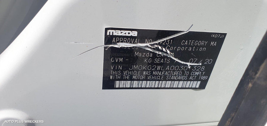 2020 Mazda Cx8 Engine