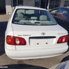 2001 Toyota Corolla Right Rear Door Sliding