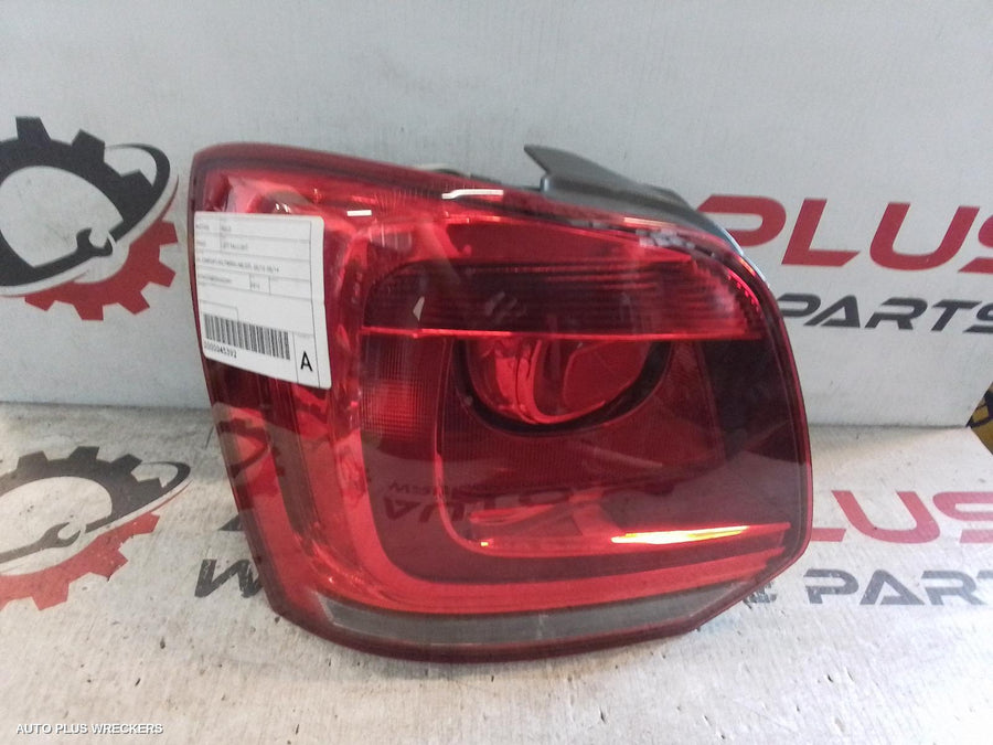 2012 Volkswagen Polo Left Taillight