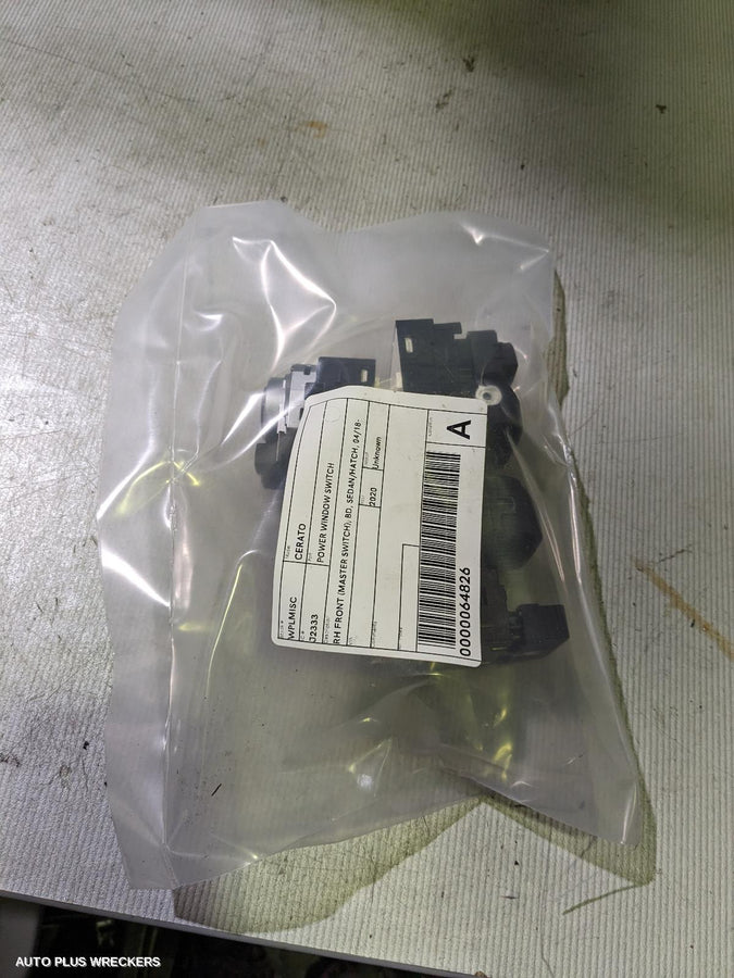 2020 Kia Cerato Pwr Dr Wind Switch